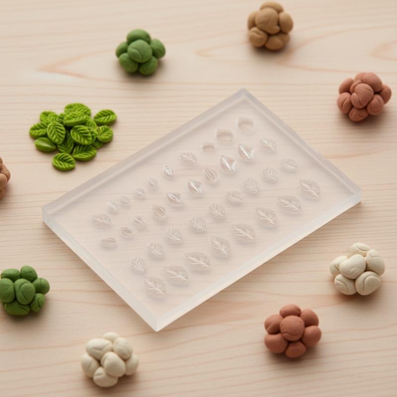 Art Craft Leaves - Moule en silicone 3D pour décorations