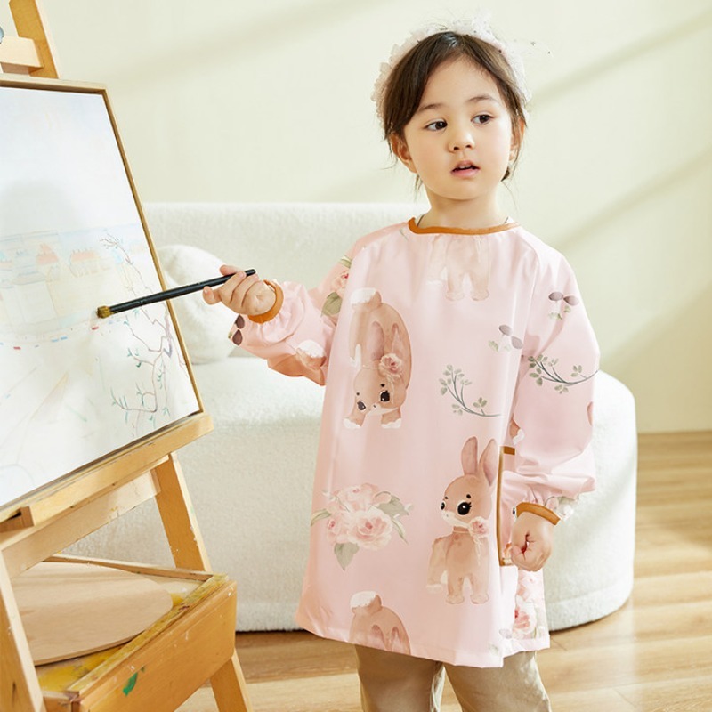 Art Craft For Preschool - Chemise de protection imperméable pour enfants,
