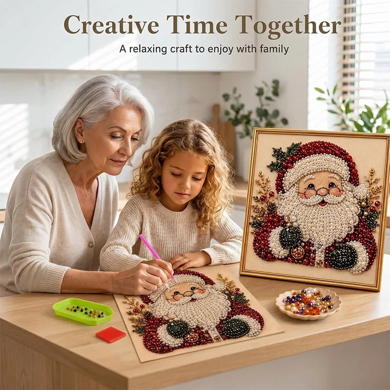 Art Craft Gifts For Adults - Kit de peinture diamantée de Noël