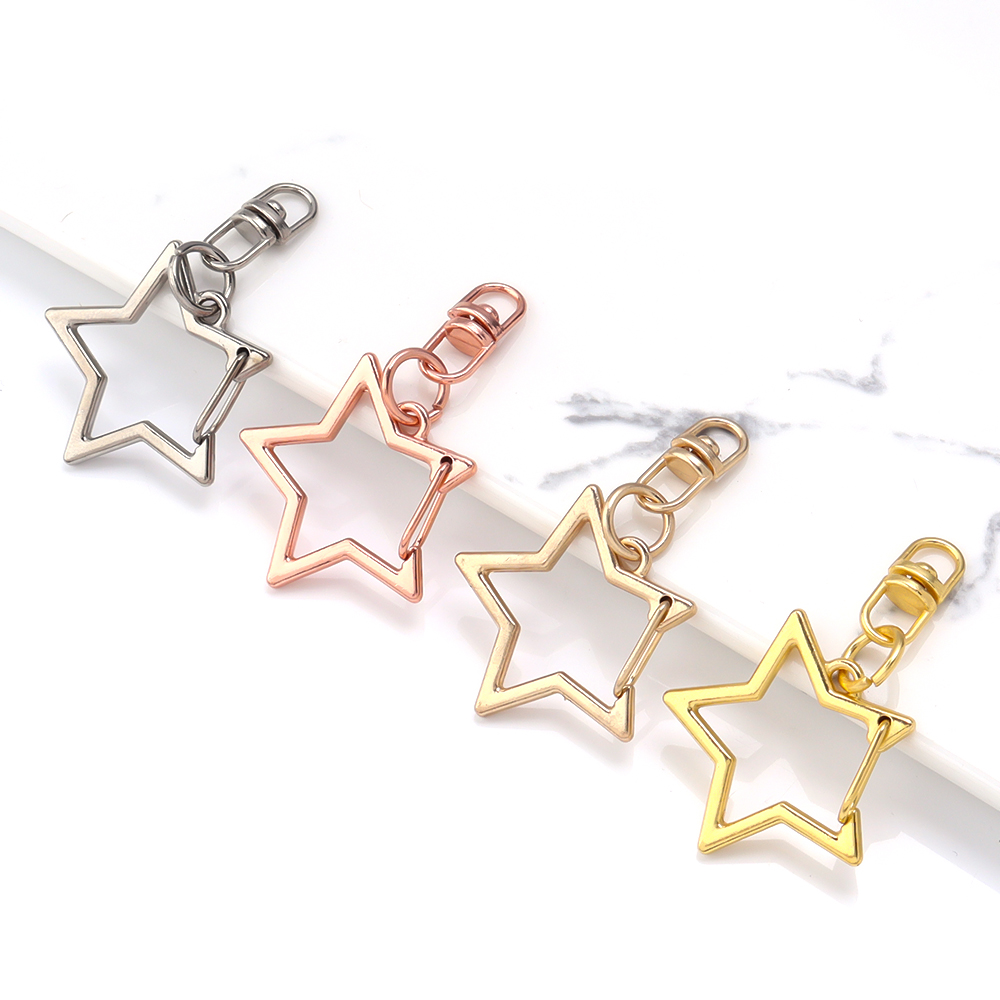 Art Craft Gifts - 10 pièces de fermoirs mousquetons en