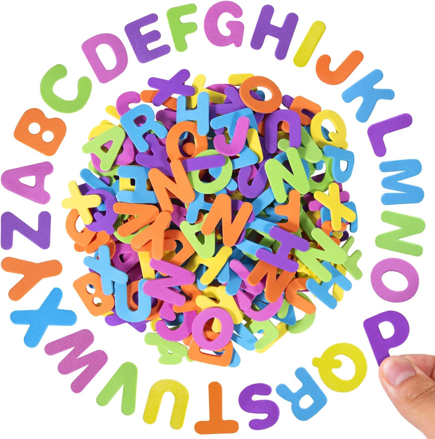 Art And Craft Letter Z - 156-468 pièces lettres en mousse autocollants