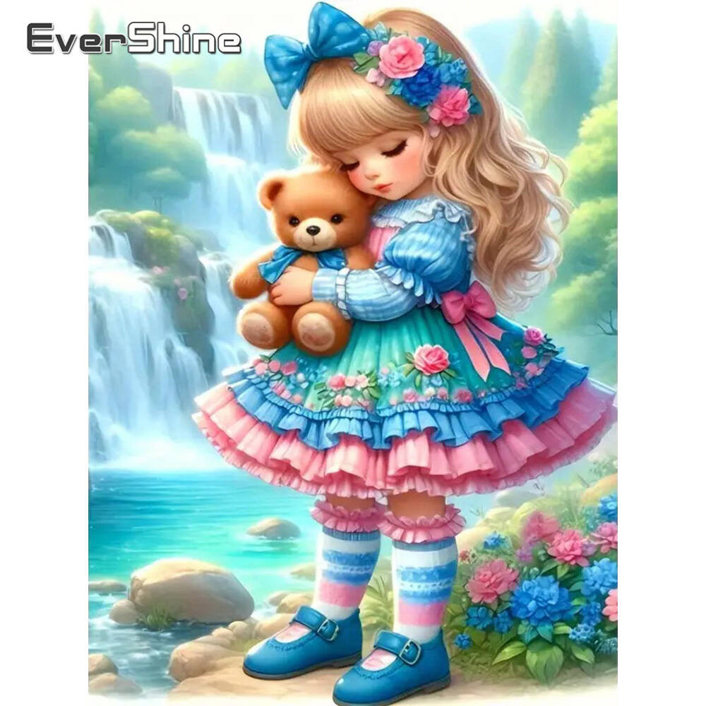 Art Craft Hobbies - Evershine diamant peinture chien Animal strass
