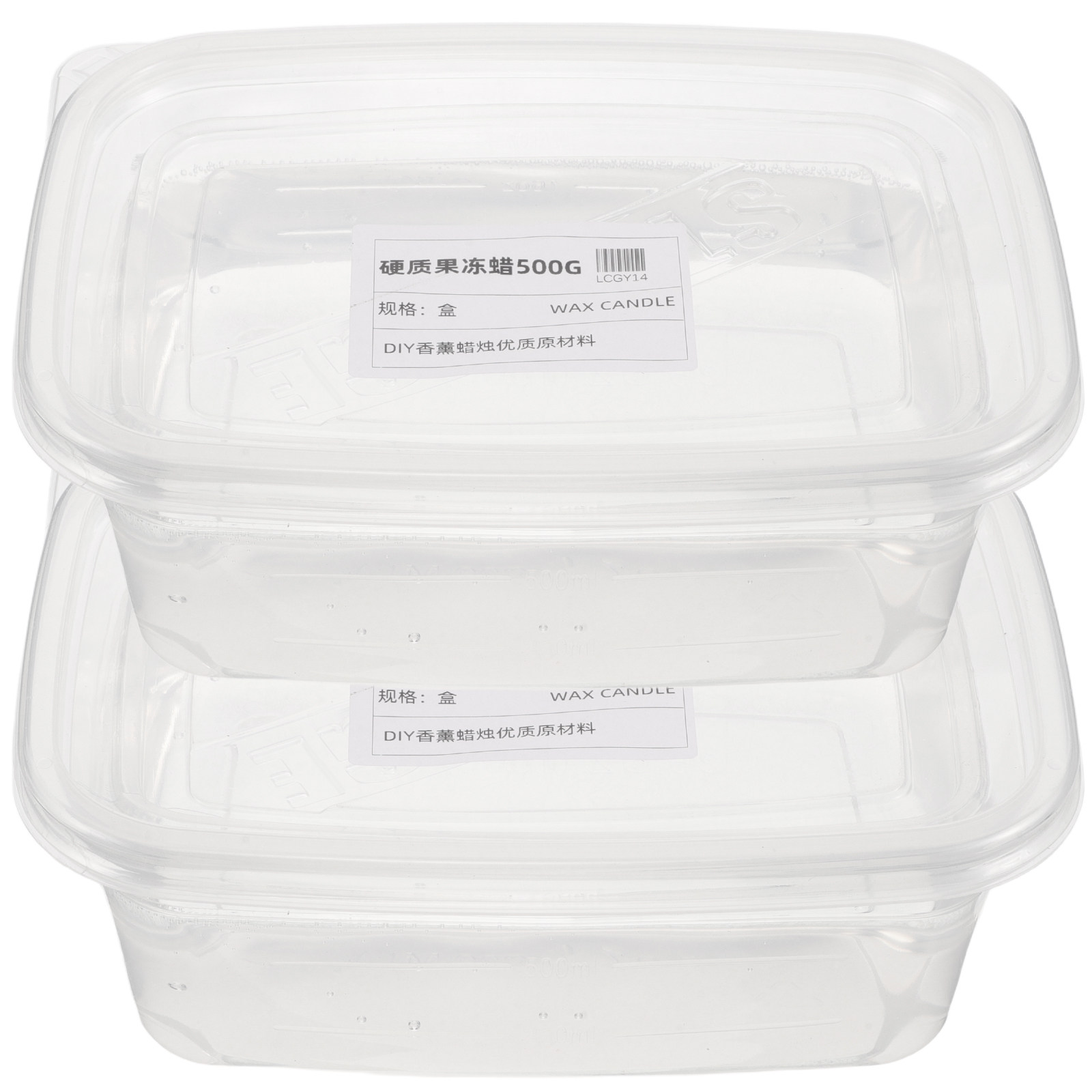 Candle Making Wax - Cire Gel Transparente pour Fabrication de