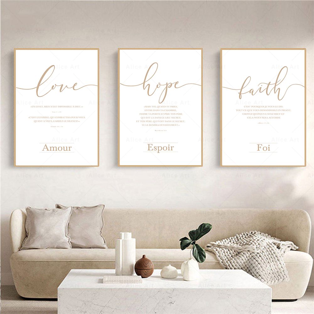 Art Craft Love - Affiche murale et impression sur toile