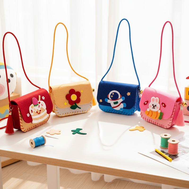 Art Craft For Kindergarten - Kit de fabrication de sacs en