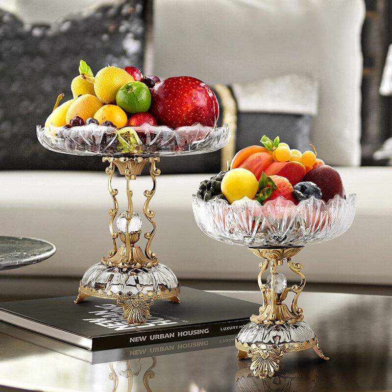 Art Craft Restaurant - Assiette de fruits en cuivre de