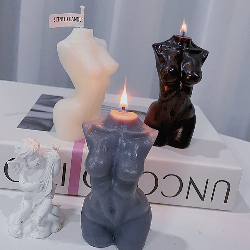 Candle Making Wax - Bougie parfumée en forme de torse