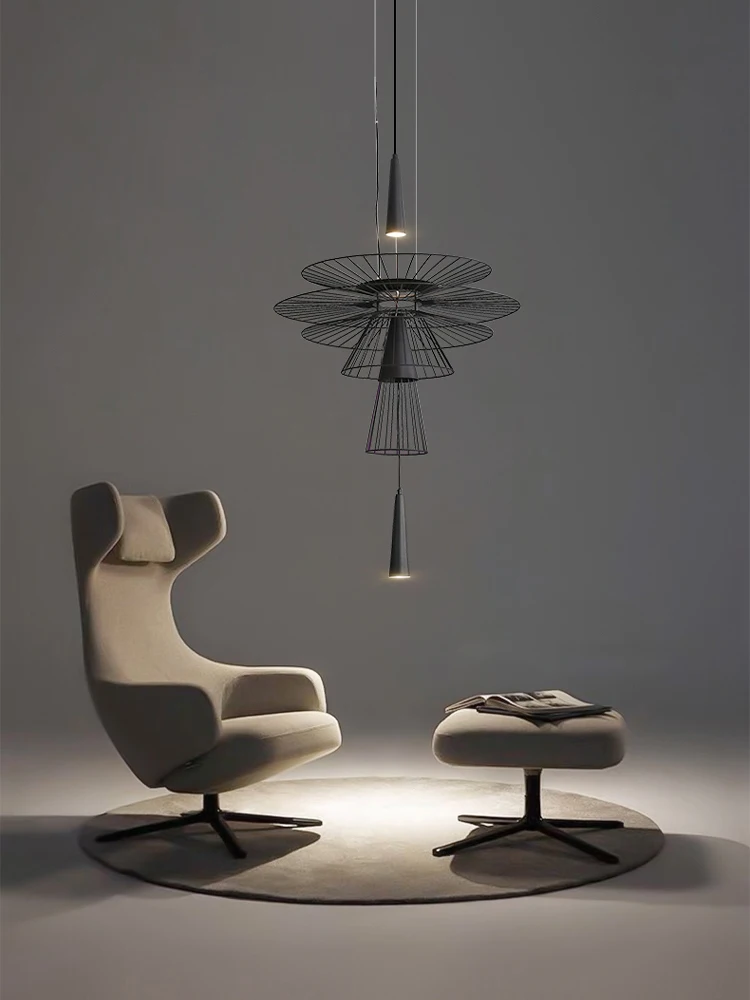 Art Craft Restaurant - Plafonnier LED en Fer au Design