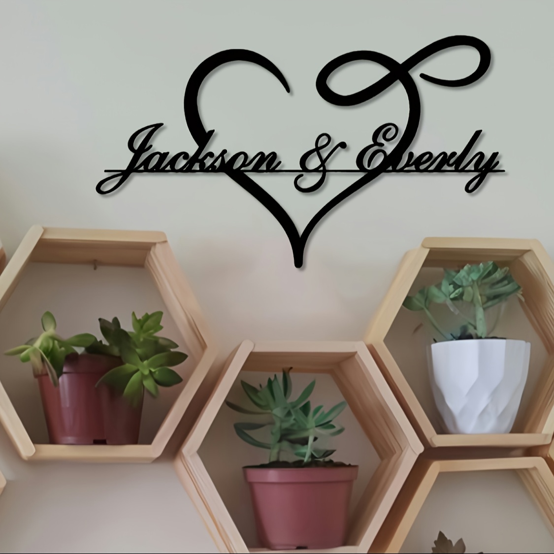 Art Craft Room Ideas - 1 pièce d'art mural en métal
