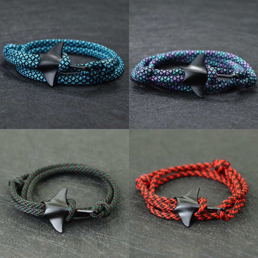 Macrame Cord Cotton - Bracelet Manta élégant hommes femmes multicouche