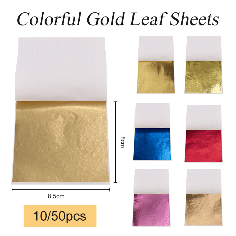 Art Craft Leaves - Feuilles d'imitation de feuilles d'or de