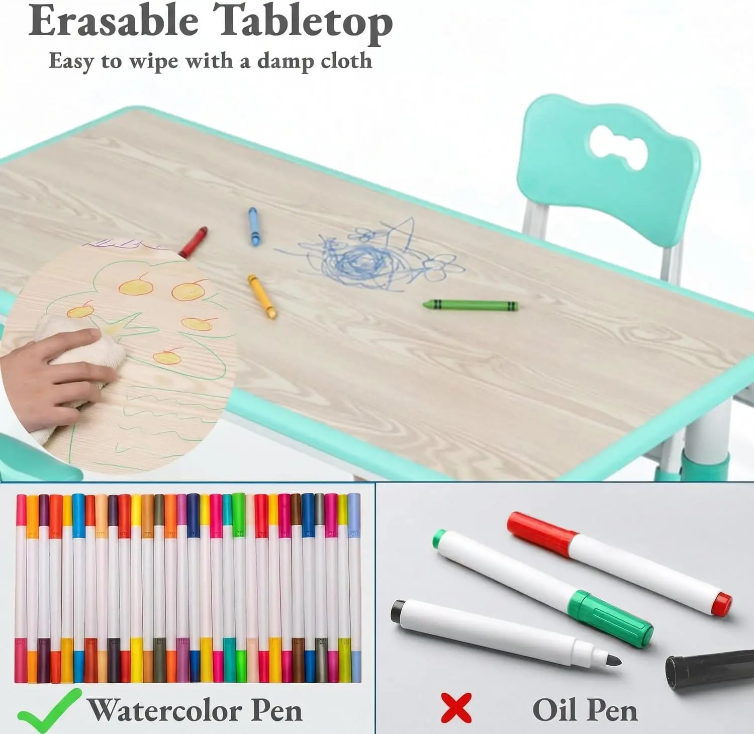 Ensemble de table et 6 chaises - Art Craft For Preschool avis et prix