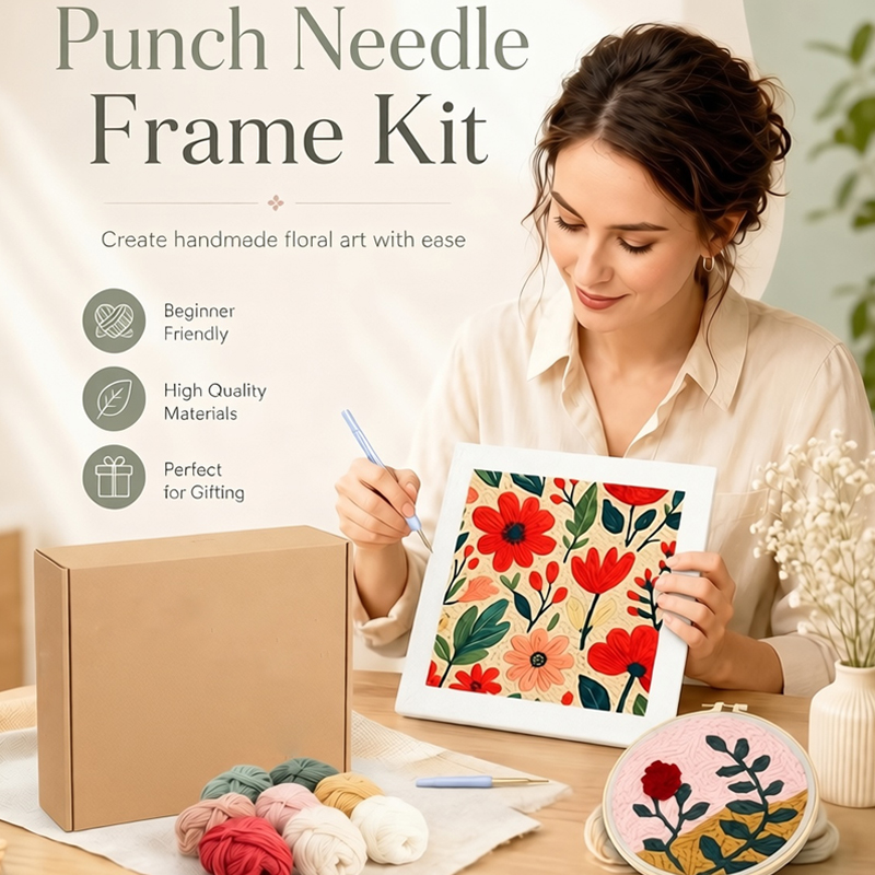 Kit de broderie au poinçon ave - Art Craft Easy With Paper avis et prix