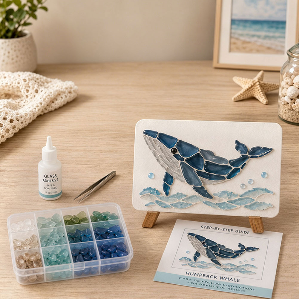 Kit d'art en verre de mer à fa - Art Craft Gifts For Adults avis et prix