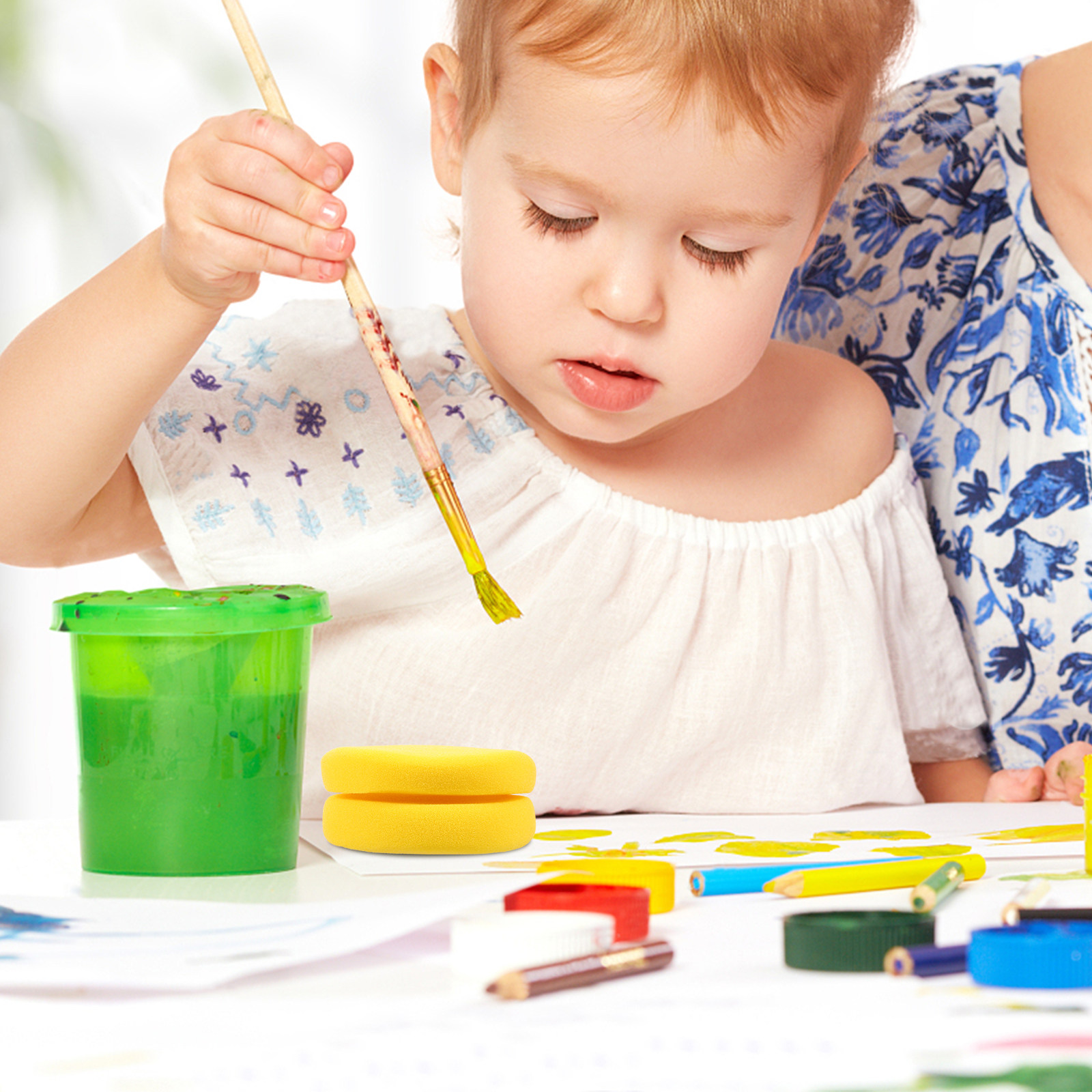 Lot de 2 éponges de peinture r - Art Craft For Kindergarten avis et prix