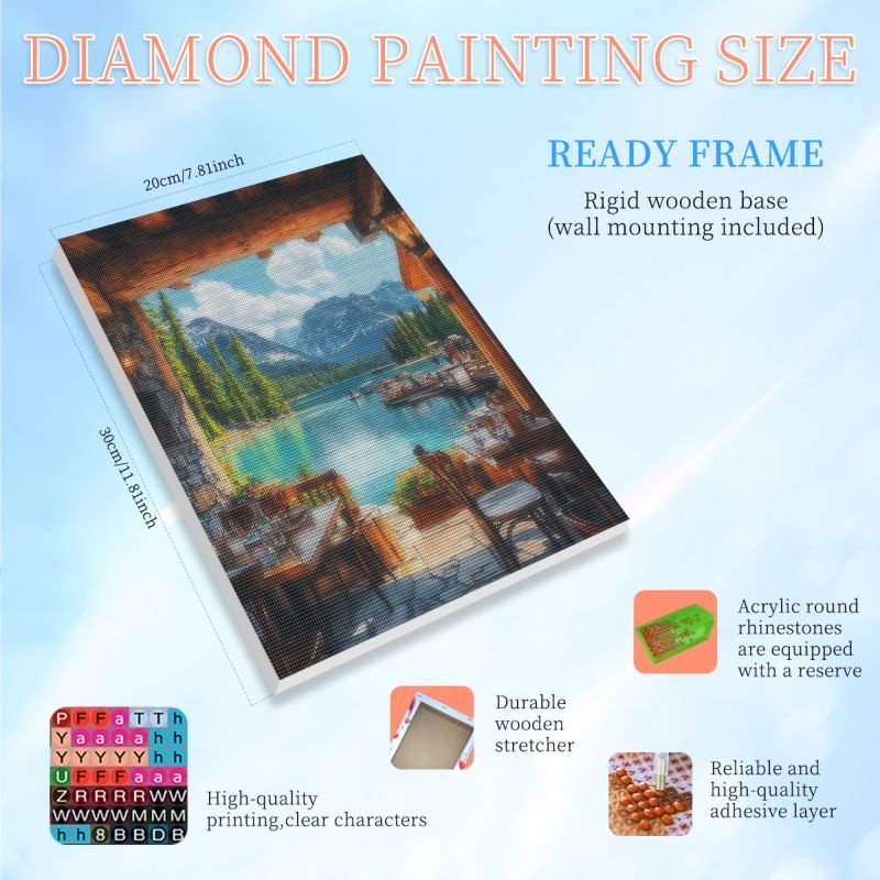 RUOPOTY Kit de Peinture Diaman - Art Craft Restaurant avis et prix