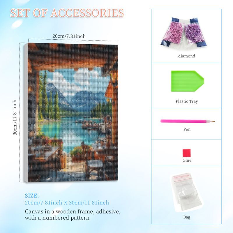 RUOPOTY Kit de Peinture Diaman - Art Craft Restaurant avis et prix