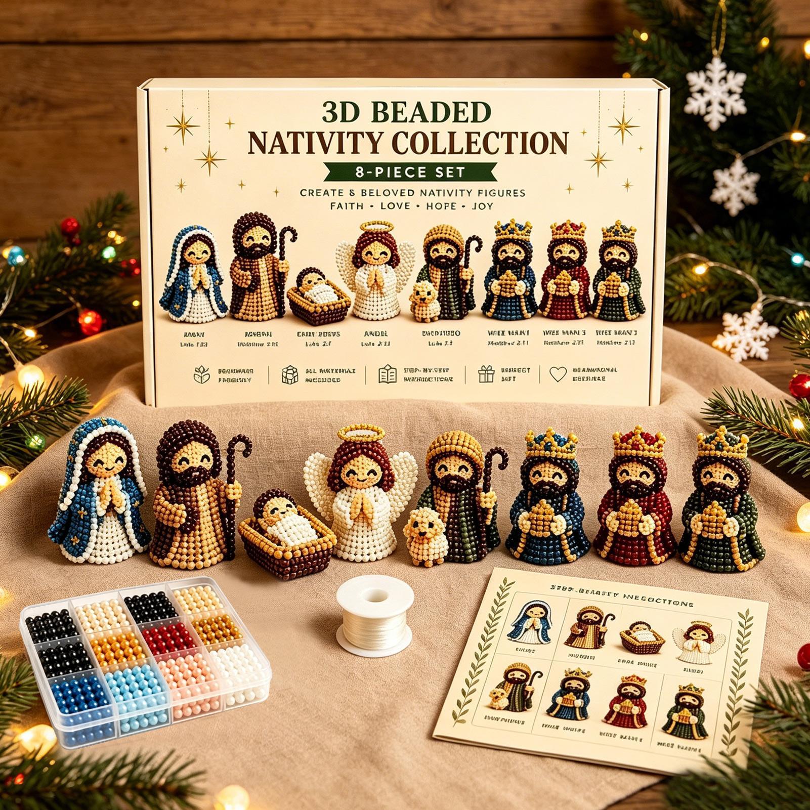 Kit d'Art Perlé Crèche de Noël - Art Craft Holiday avis et prix