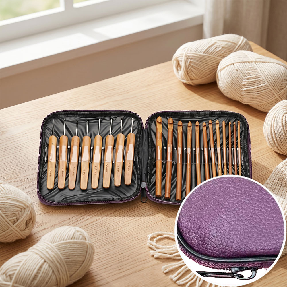 Ensemble de 74 crochets en bam - Art Craft Market avis et prix