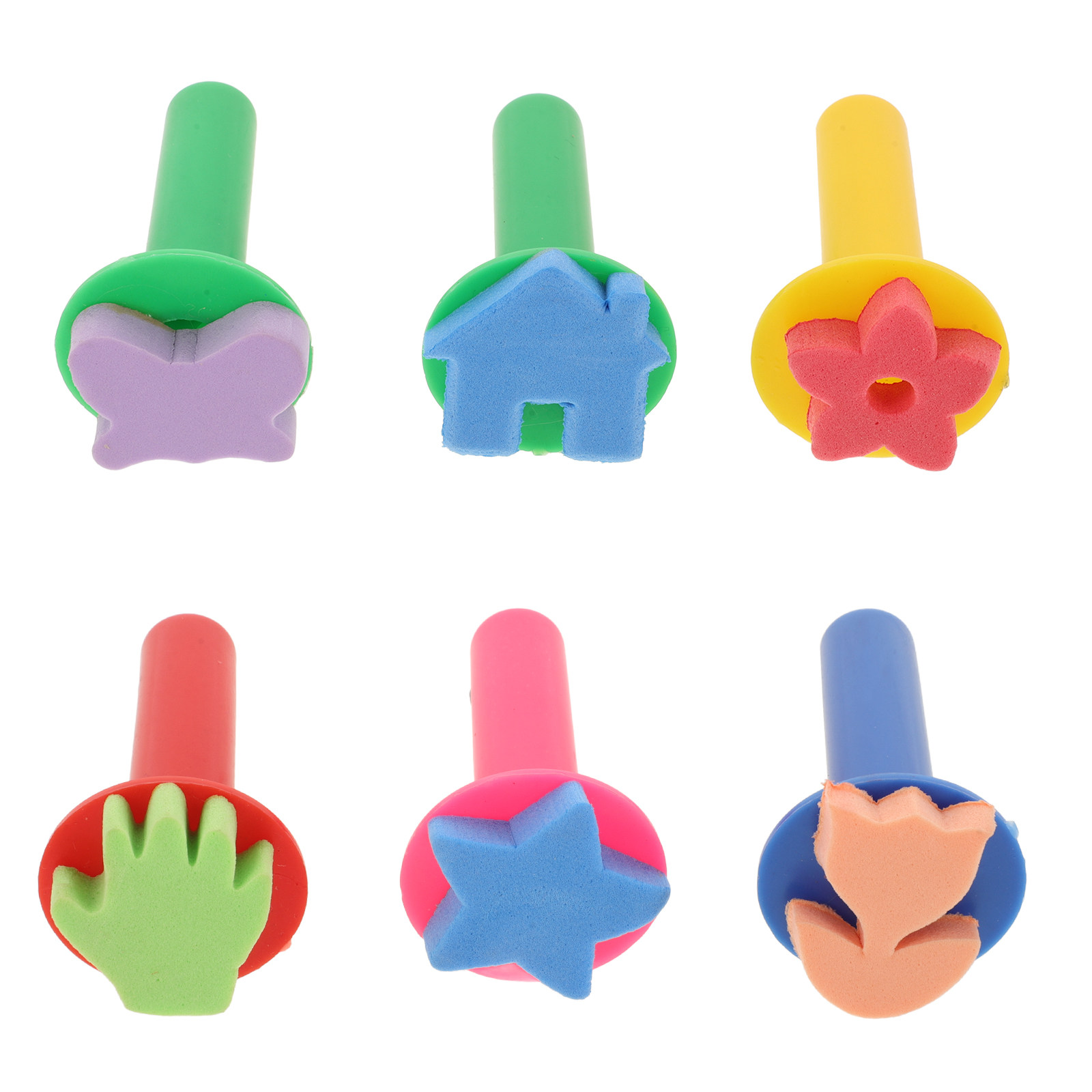 Ensemble de 6 pinceaux en mous - Art Craft For Preschool avis et prix