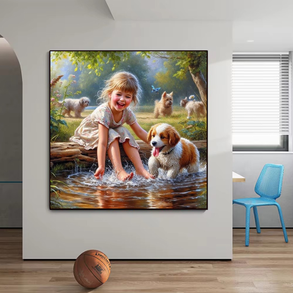 Portrait 5D diamant peinture f - Art Craft Hobbies avis et prix