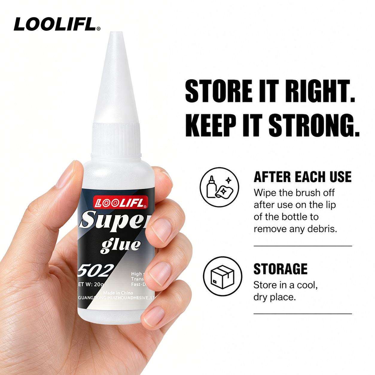 Loolifl-502-20Ml Adhésif cyano - Art Craft Market avis et prix
