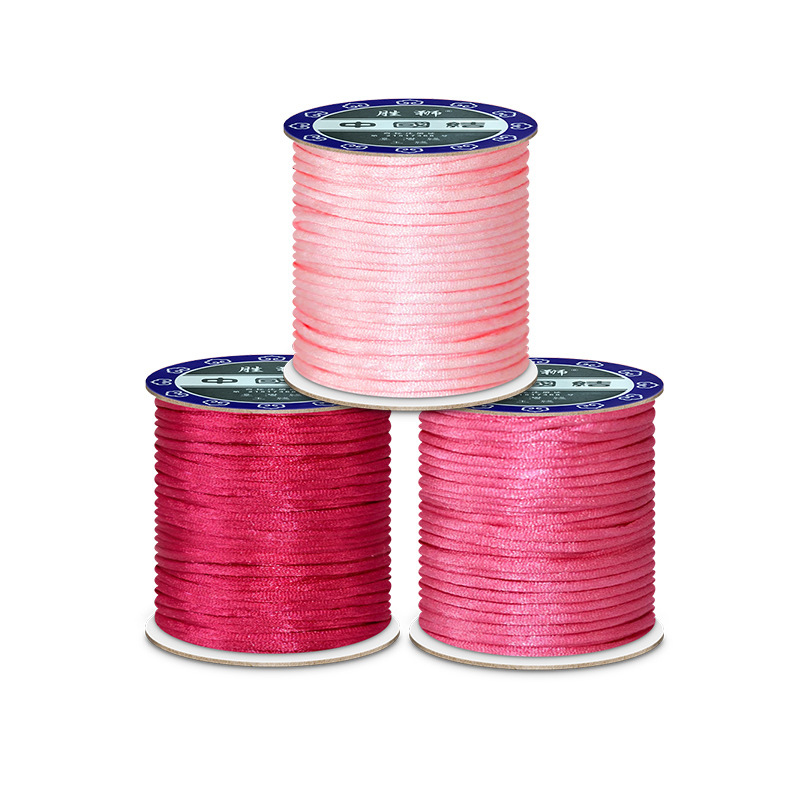 Fil de nylon rouge pour bracel - Macrame Cord Cotton avis et prix