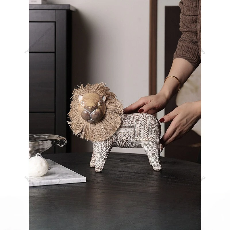 ​ ​ Mini figurines de lion art - Art Craft Room Ideas avis et prix