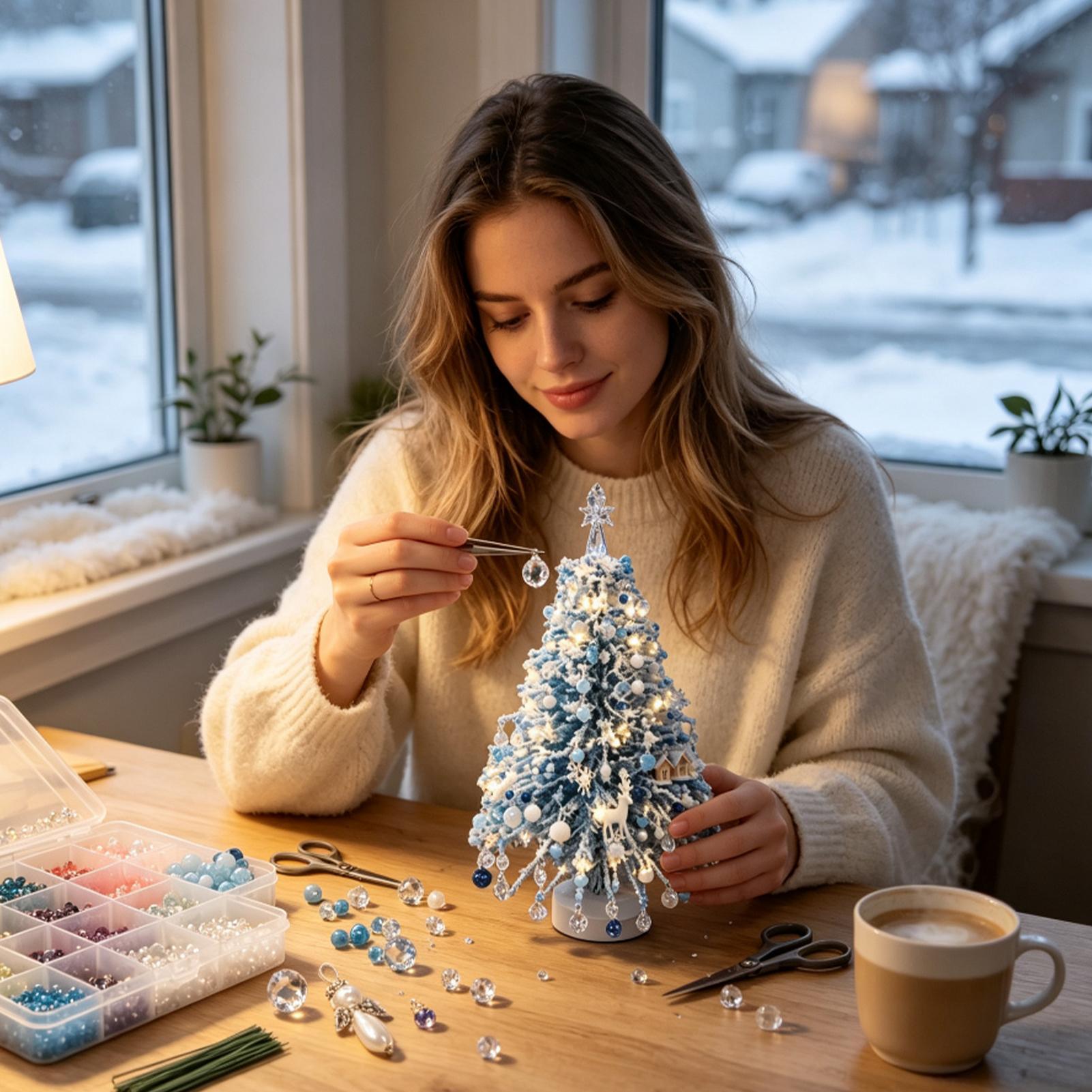 Art de la perlage pour sapin d - Art Craft Holiday avis et prix