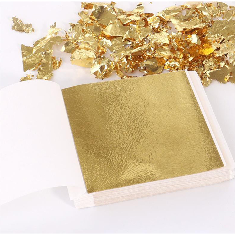 200 feuilles de feuille d'or d - Art Craft Leaves avis et prix