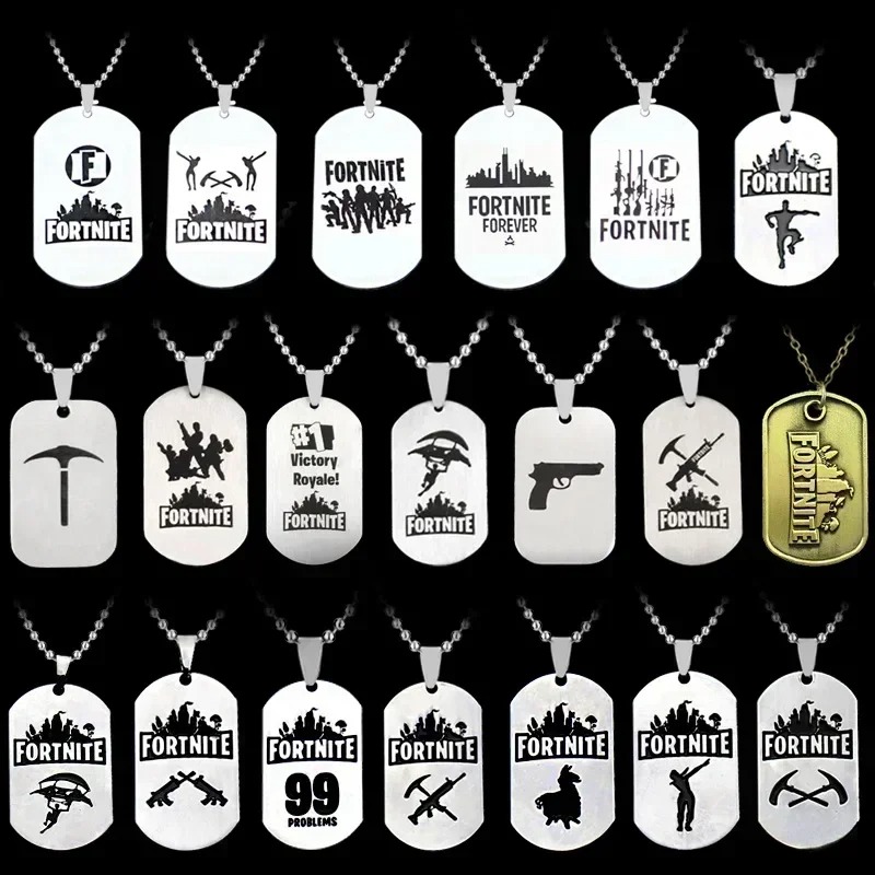 Collier Fortnite Anime en Acie - Art Craft Market avis et prix