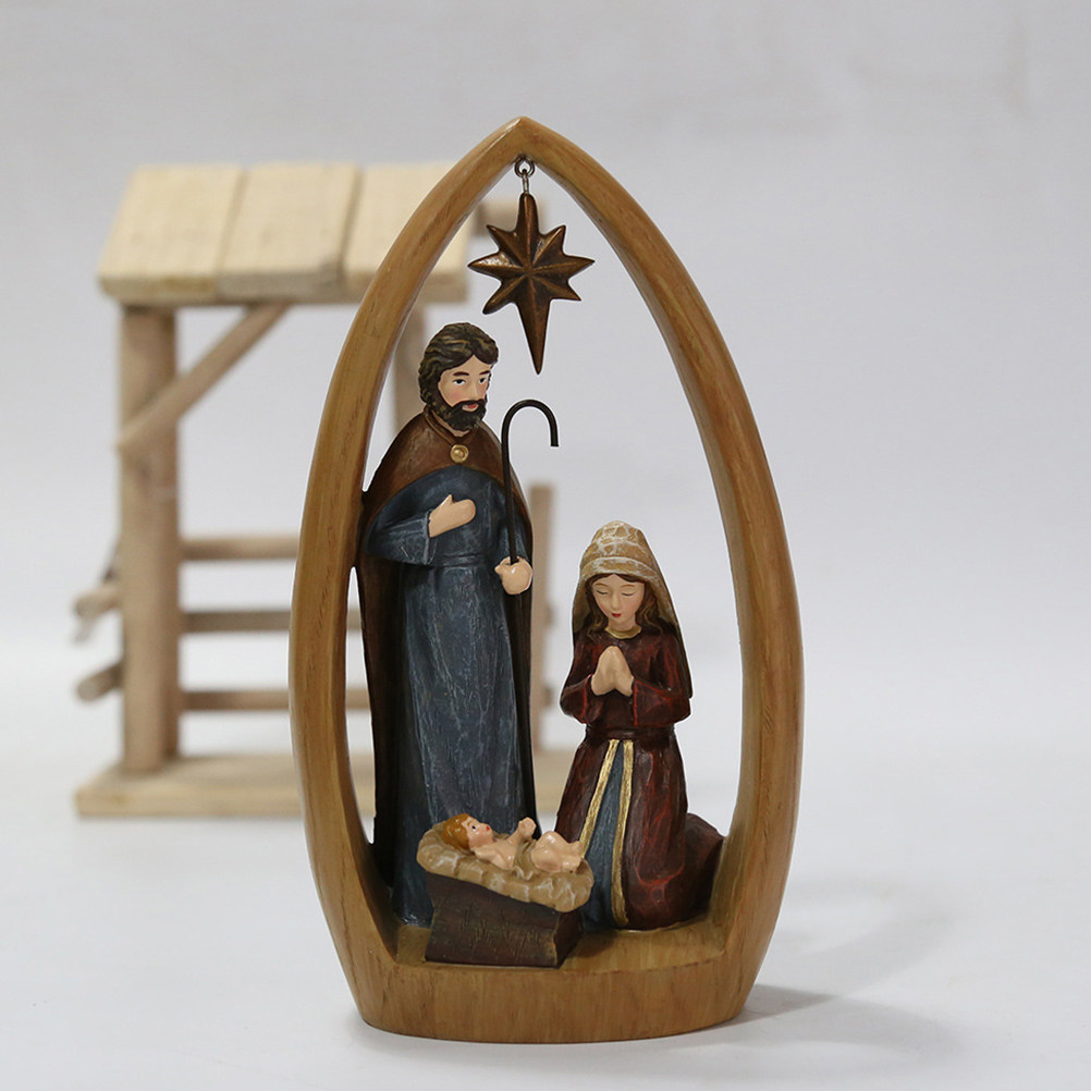 Crèche chrétienne décorative e - Art Craft Restaurant avis et prix