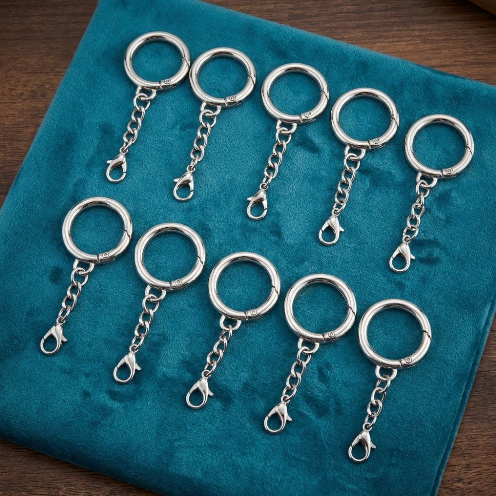 10 pièces Mousquetons à ressor - Art Craft Mirror avis et prix