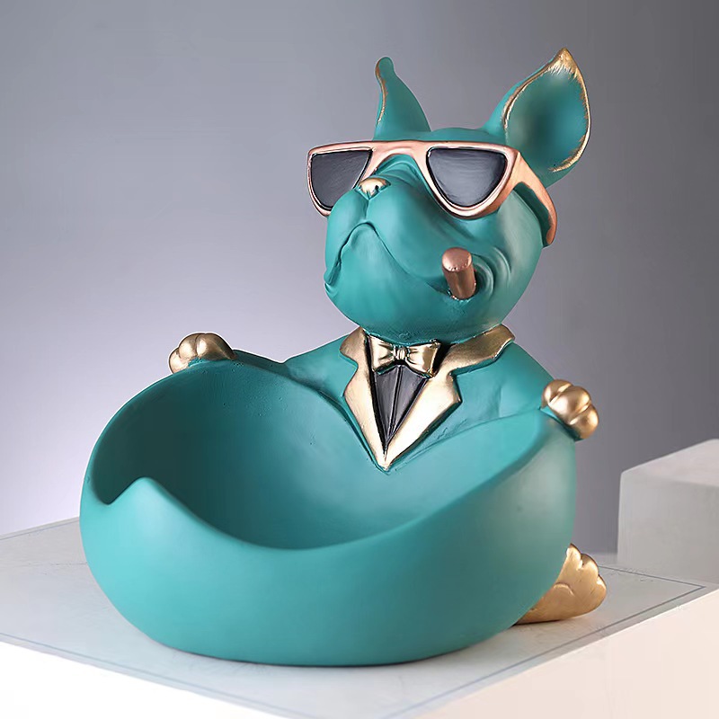 Statue de chien cool, statue d - Art And Craft Sunglasses avis et prix