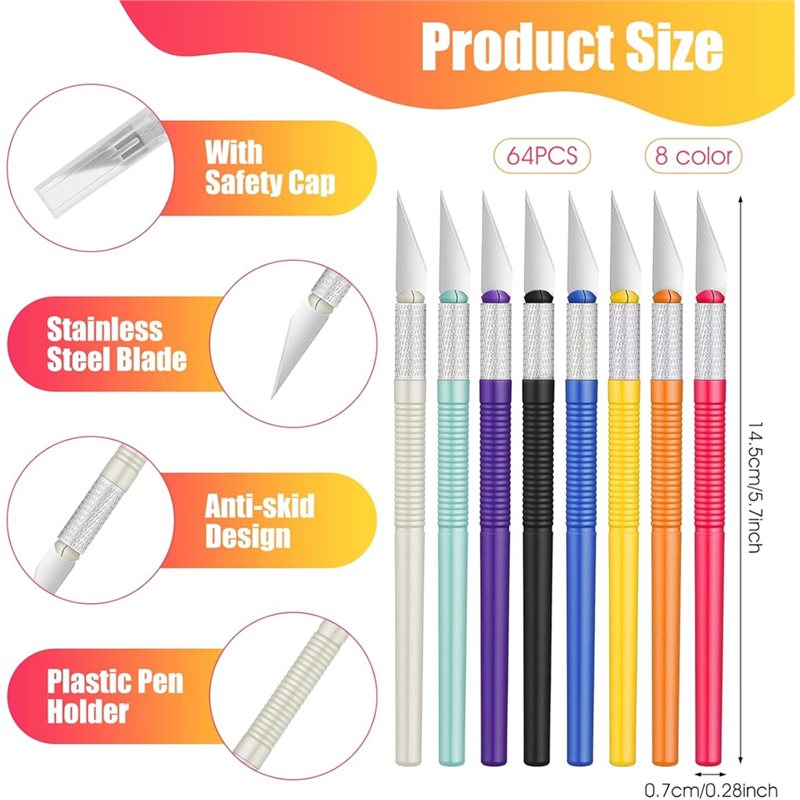 【EN PROMOTION】Lot de 64 coutea - Art Craft Hobbies avis et prix