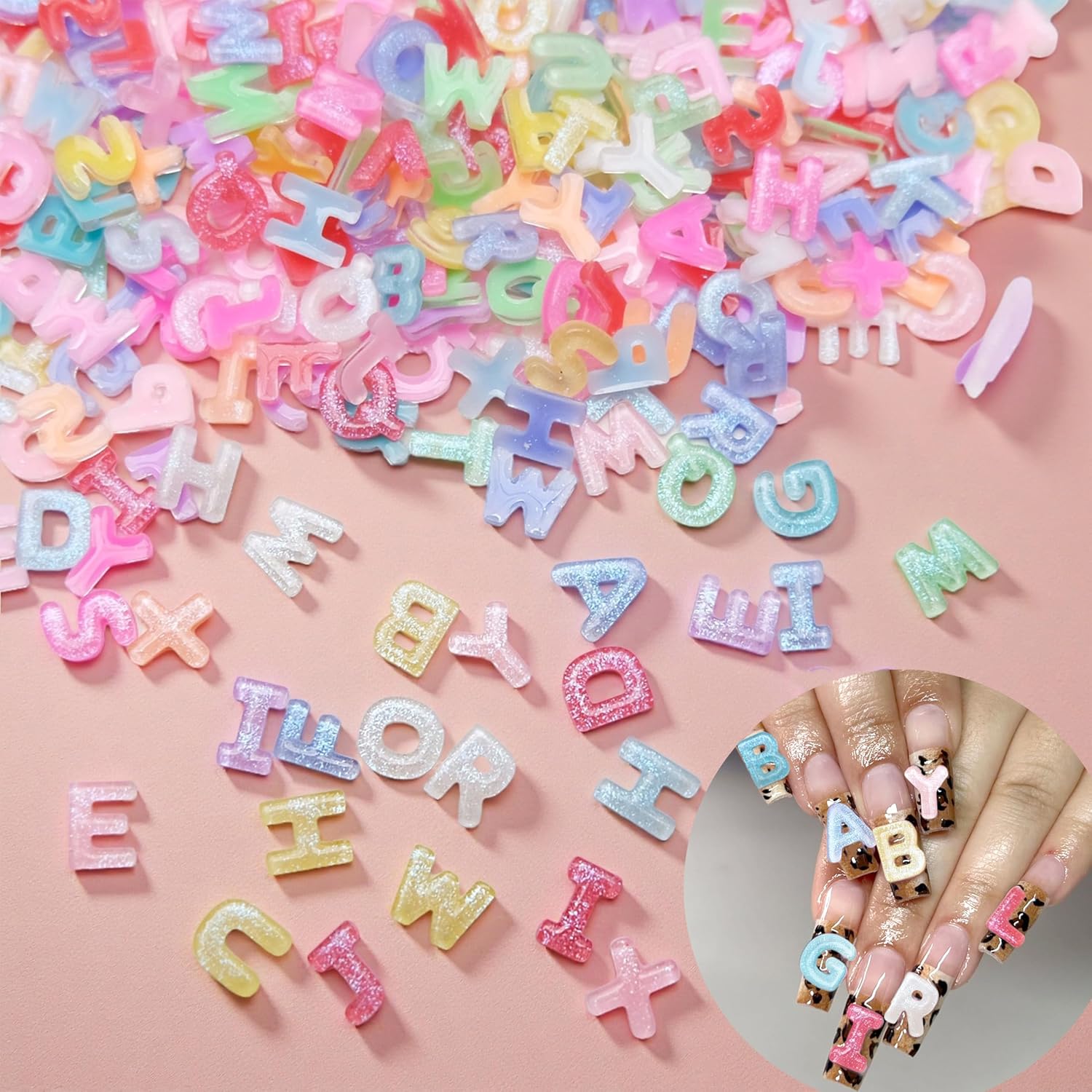 100 pièces de breloques 3D col - Art And Craft Letter Z avis et prix