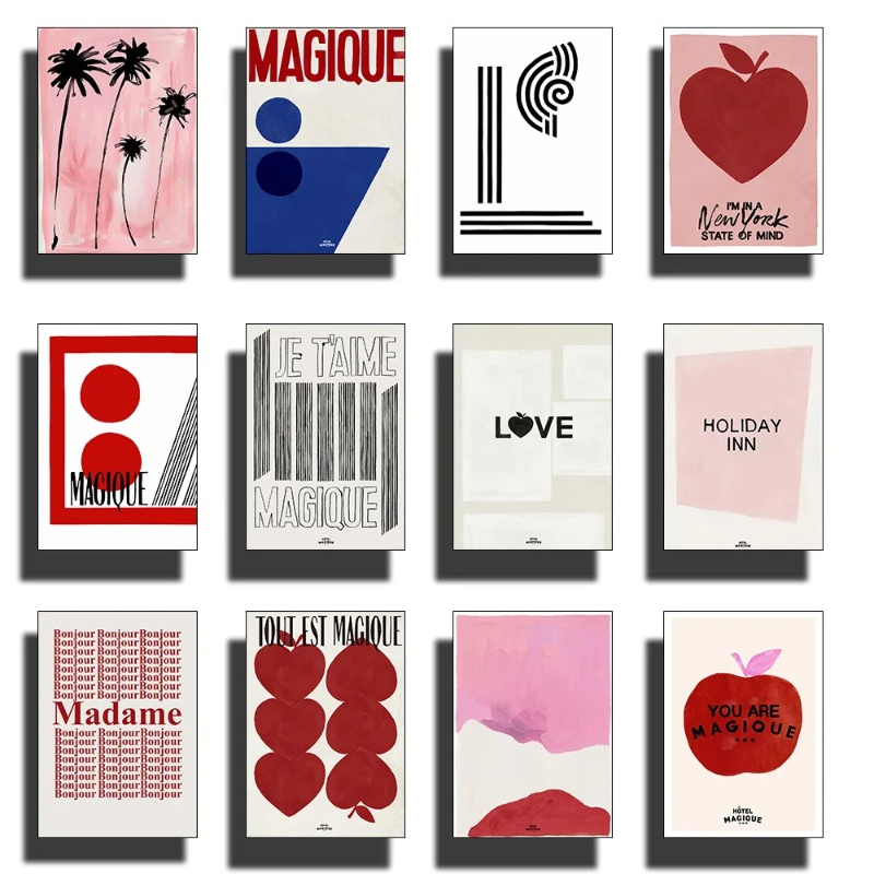 Affiche d'amour nordique moder - Art Craft Love avis et prix