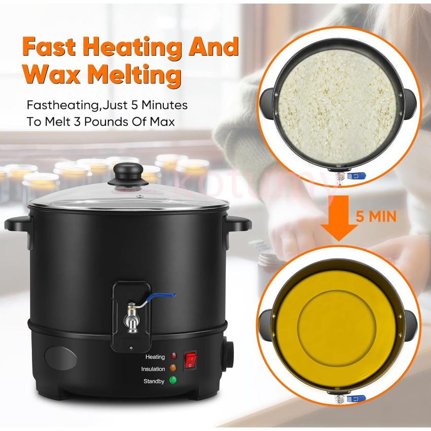 Machine de fusion de cire de b - Candle Making Wax avis et prix