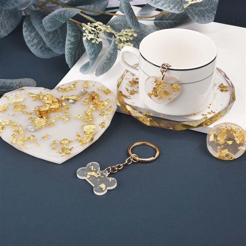 Feuille Imitation or argent cu - Art Craft Leaves avis et prix