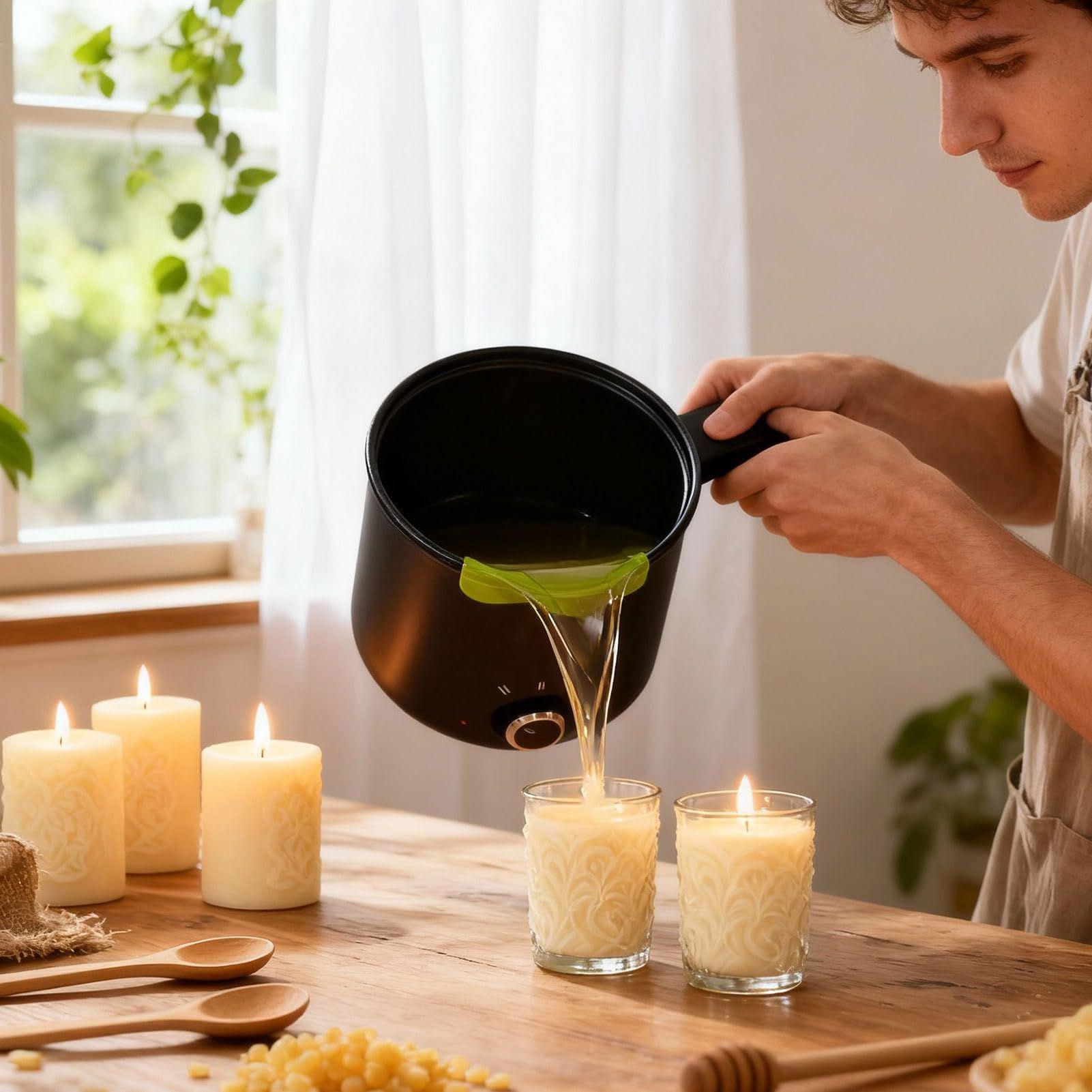 Pot à fondue électrique en aci - Candle Making Wax avis et prix