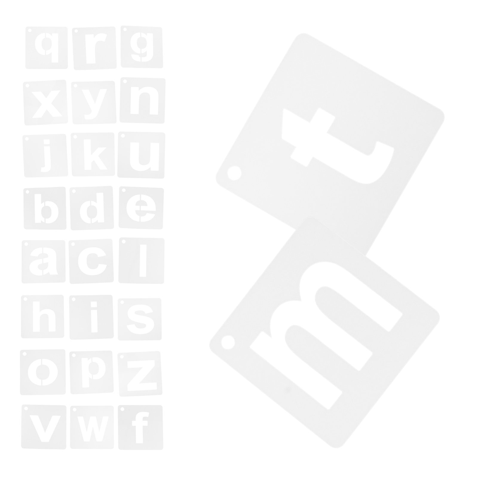 1 ensemble de pochoirs de lett - Art And Craft Letter Z avis et prix