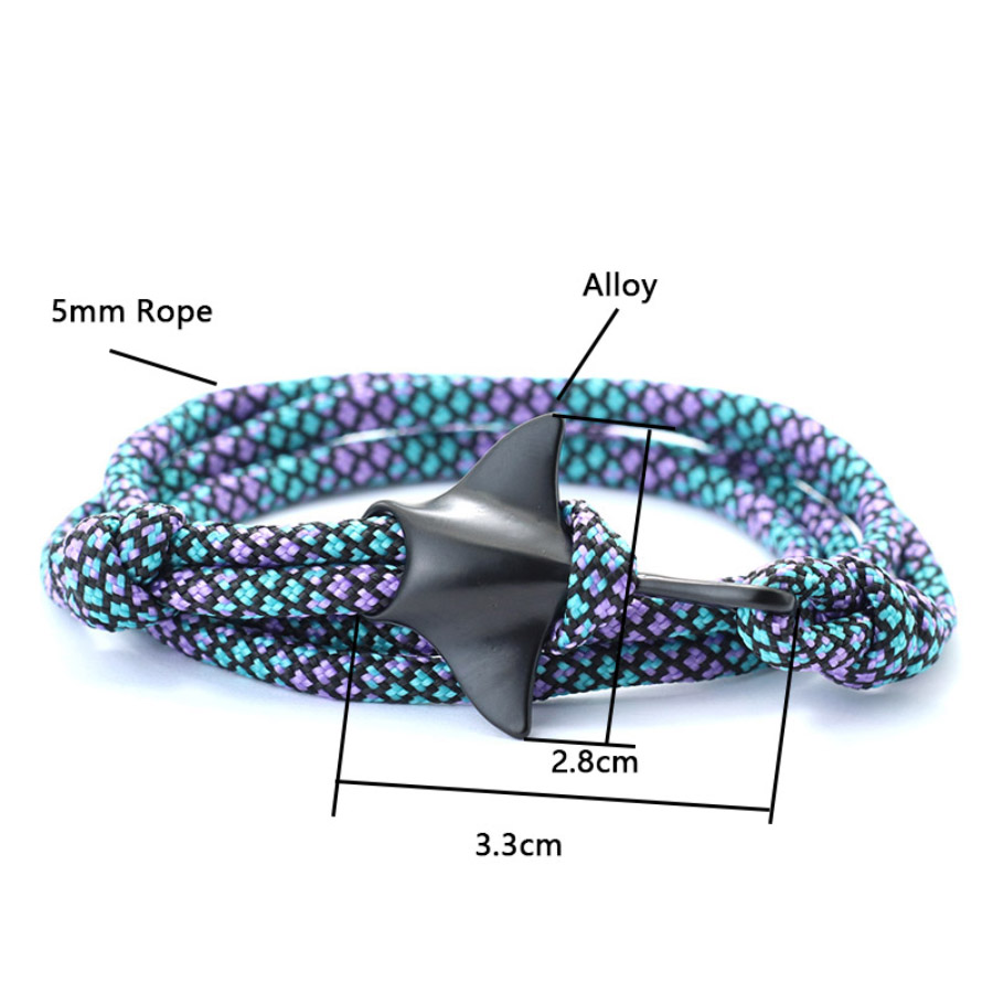 Bracelet Manta élégant hommes  - Macrame Cord Cotton avis et prix
