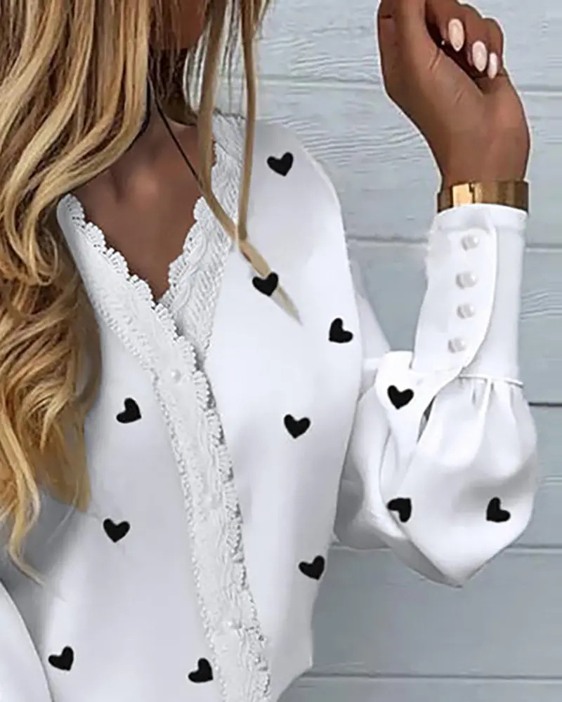 Chemise blanche à manches long - Art Craft Love avis et prix